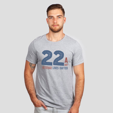 22 A Day Veteran Lives Matter Military T-Shirt